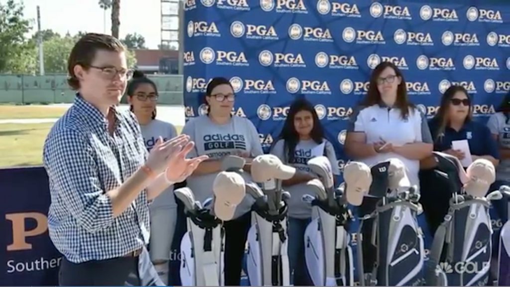 SCPGA Grows Female High School Golf With Equipment Donations