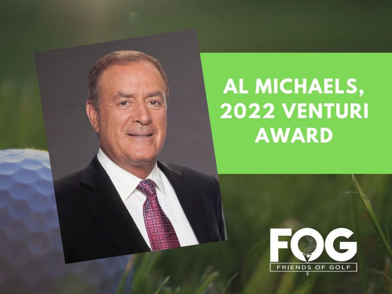 AL MICHAELS TO RECEIVE FOG’S 2022 VENTURI AWARD