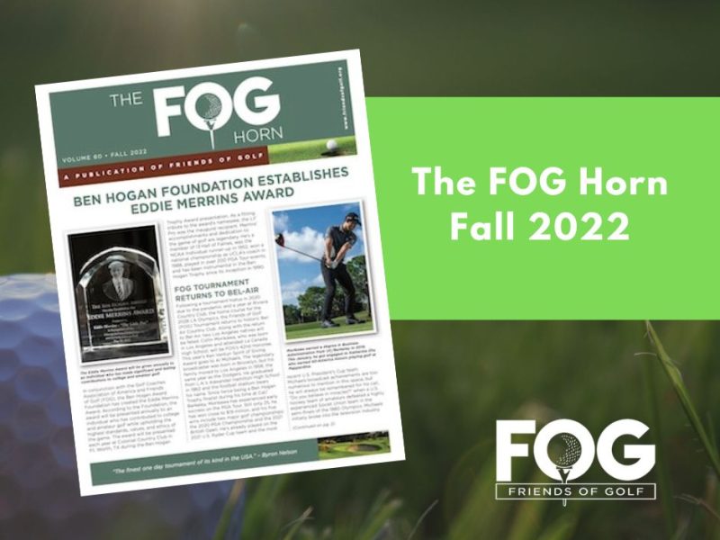 FOG Horn Newsletter