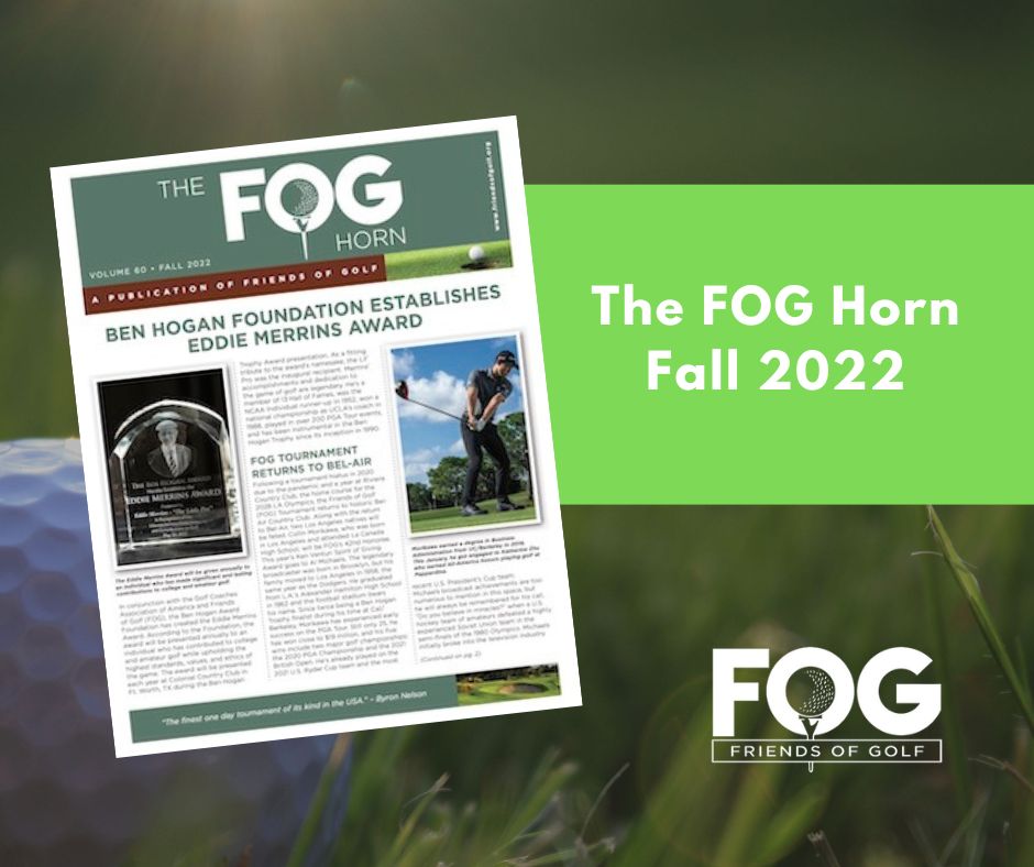 FOG Horn Newsletter