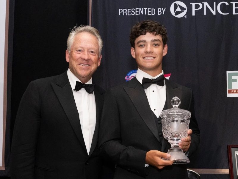 2024 Ben Hogan Trophy recipient Jackson Koivun